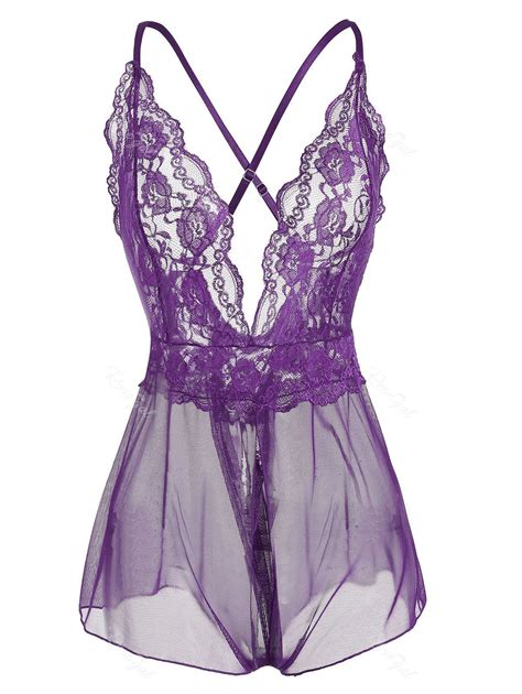 plus size sheer lingerie